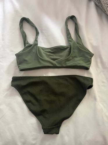 Aerie green bikini set