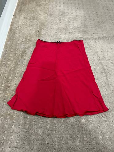 Brandy Melville Red Skirt