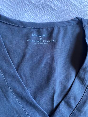 Minty Mint Gray nurse scrubs outfits size M