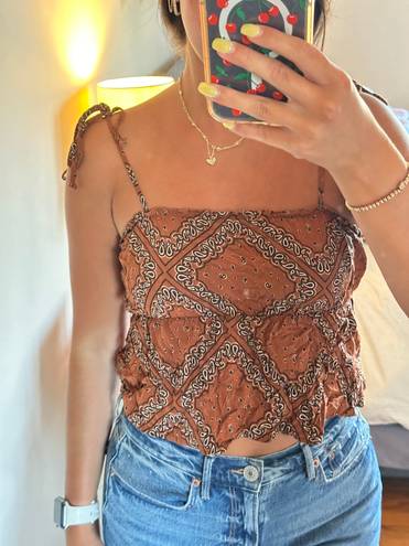 PacSun Paisley Printed Tank Top