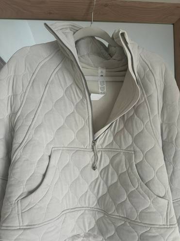 Lululemon Scuba Oversized Quilted Half Zip 