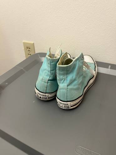 Converse Baby Blue Hightop