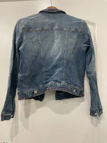 Rock & Republic Distressed/Studded Jean Jacket