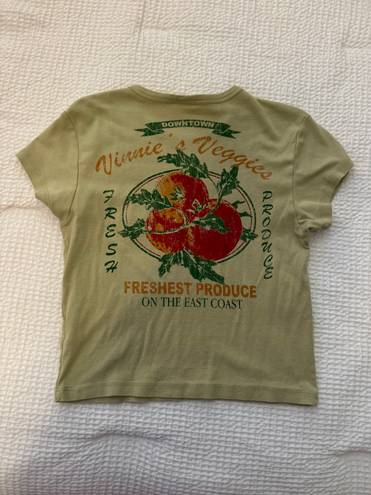 Urban Outfitters Vintage Veggies Baby Tee