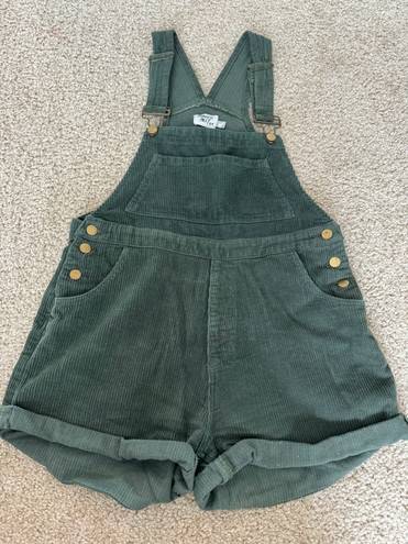 Princess Polly Kasey Overalls Khaki