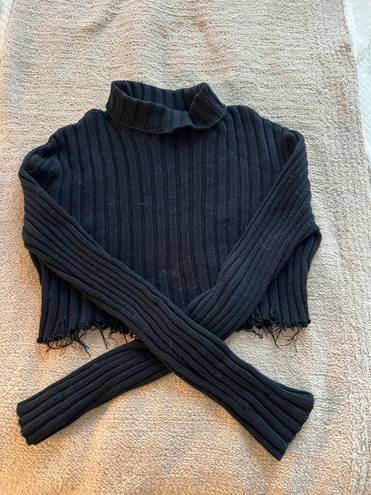 Banana Republic Black Turtleneck Sweater