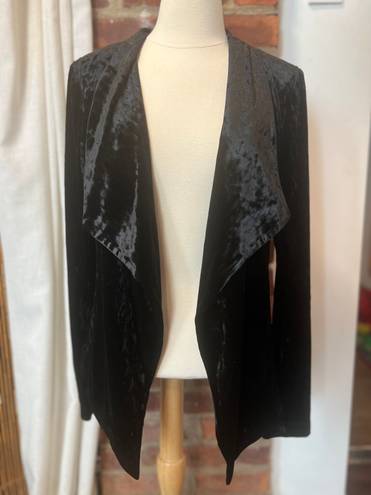 BCBGeneration BCBG Generation Open Front Velvet blazer