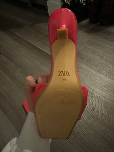 ZARA Pink Kitten Heels