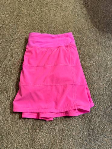 Lululemon pink skirt tall