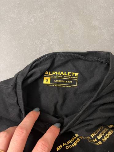 Alphalete Long Sleeve crop Top