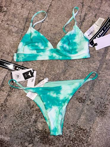 Rip Curl Teal Tie Dye Bikini