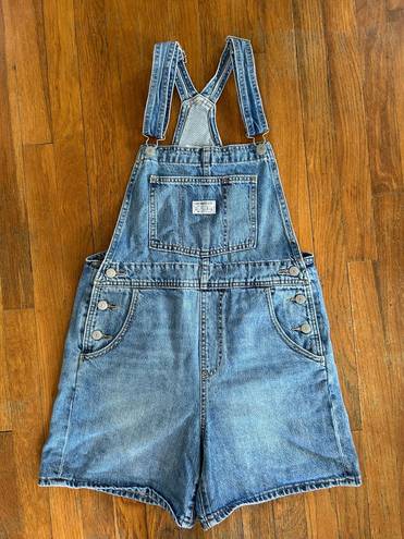 Levi’s Denim Shorts Overalls