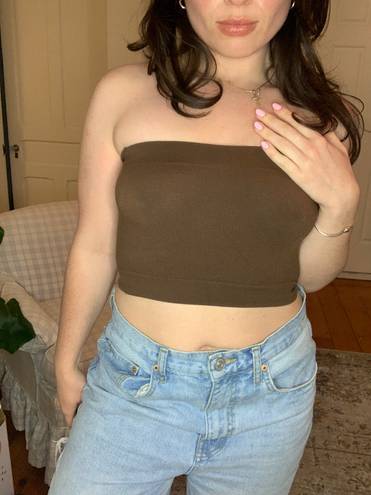 Loft Brown Tube Top