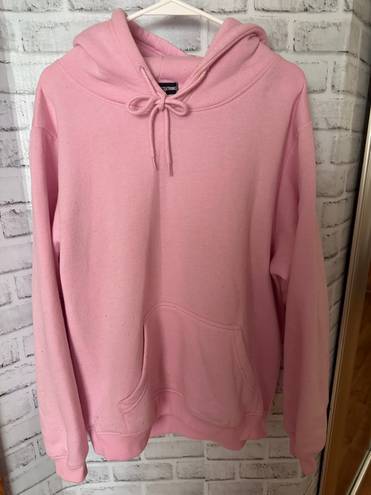 Pretty Little Thing baby pink hoodie