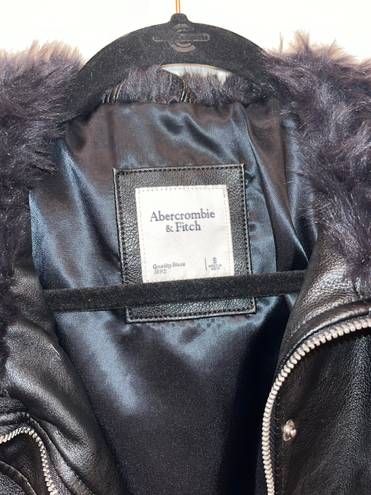 Abercrombie & Fitch  Faux Leather Jacket
