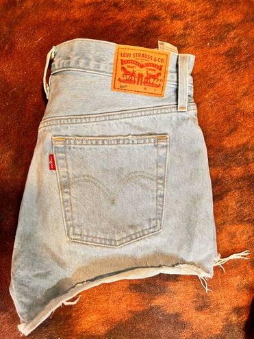 Levi’s 501 Cutoff Denim Denim Shorts