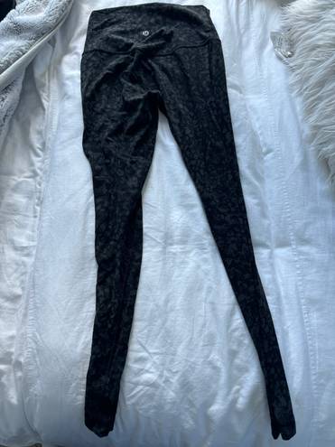 Lululemon Black Gray Leggings