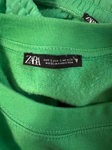 ZARA green sweatset