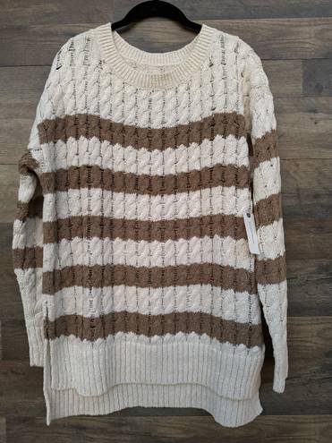 Pilcro NWT  Longline Stitch Sweater