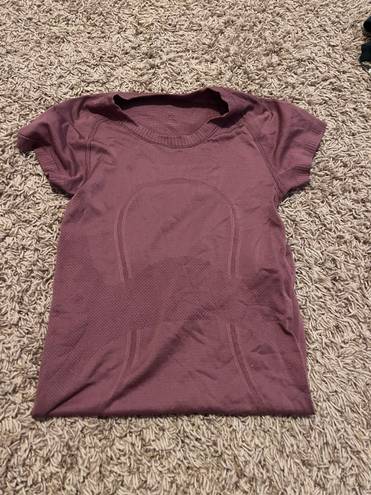 Lululemon Swiftly Tech Short Sleeve Purple