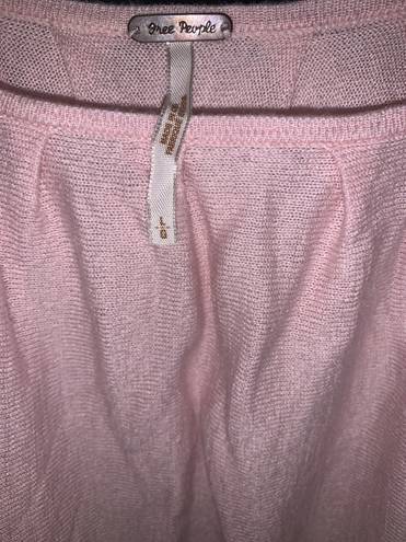 Free People Pink Sweater