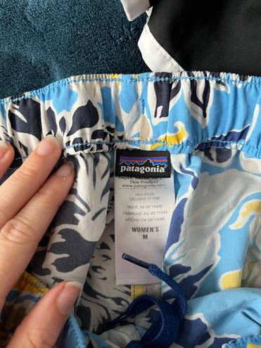 Patagonia Blue 2.5” Barely Baggies Shorts