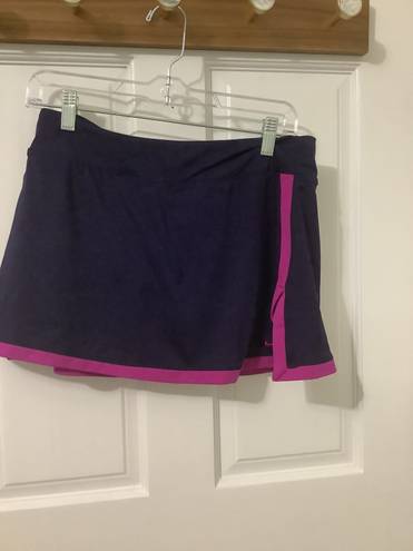 Nike Pink and blue  dri fit skort size medium