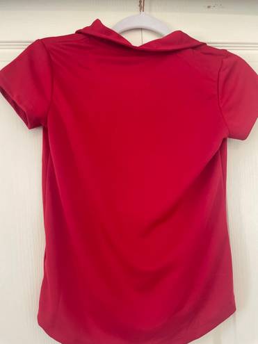 Nautica Red  Polo Shirt