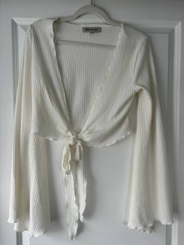 Urban Outfitters Outfitter Tie Front Sweater