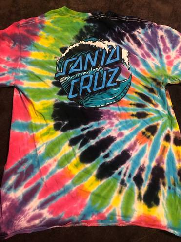 Santa Cruz Skateboarding Tie Dye Multiple Size M