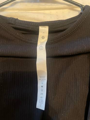 Lululemon -All It takes Ribbed Nulu Long-sleeved shirt