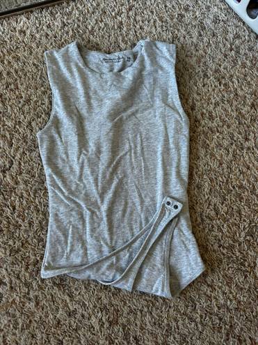 Abercrombie & Fitch Gray Bodysuit