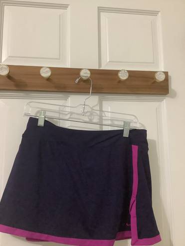 Nike Pink and blue  dri fit skort size medium