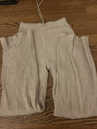 Abercrombie & Fitch  beige linen pants 