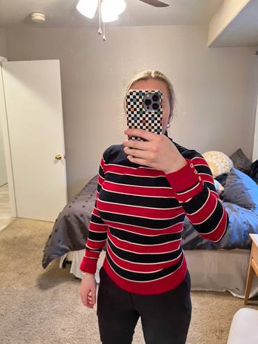 Tommy Hilfiger Striped Turtle Neck