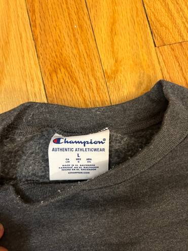 Champion Gray Miami University Crew Neck