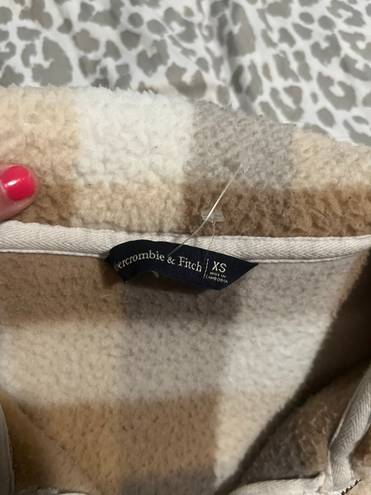 Abercrombie & Fitch Sherpa Pullover