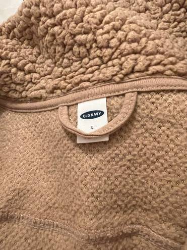 Old Navy Sherpa Zip Up Jacket