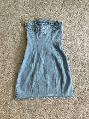 ZARA Jean mini dress