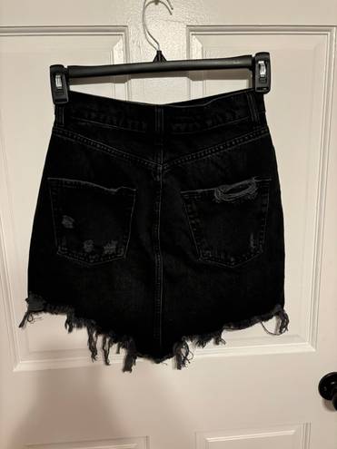 Pilcro jean skirt