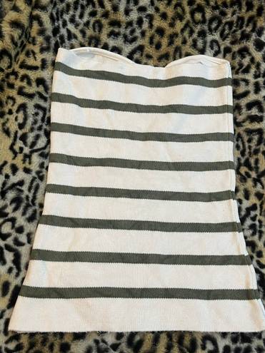 Pull & Bear Striped Tube Top