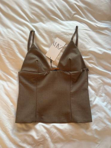 ZARA Corset Tank Top