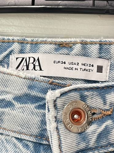 ZARA High Waisted Denim