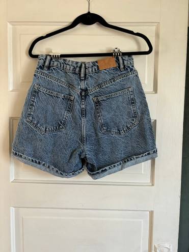 ZARA High Waisted Denim Shorts