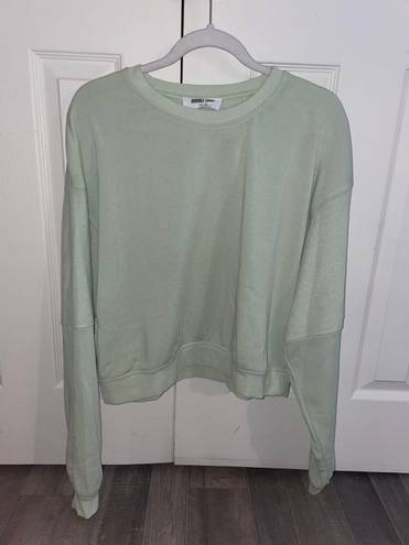 Lane 201 Cropped Green Sweatshirt 