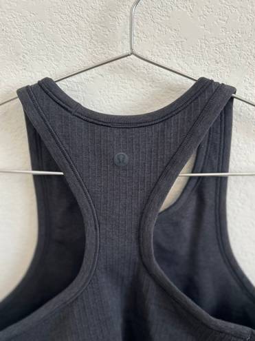 Lululemon Black Ebb To Street Tank