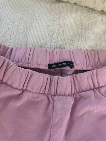 Brandy Melville Pink Sweatpants