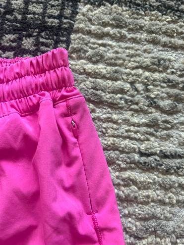 Lululemon Sonic Pink Hotty Hot Shorts