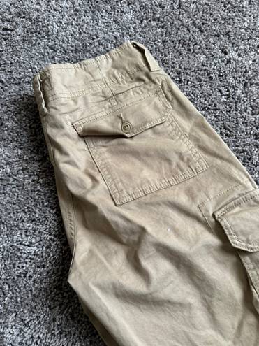 Khaki Cargo Pants Tan Size M