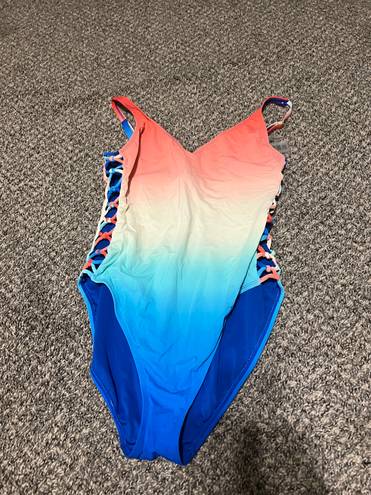 Bleu Rod Beattie Red White and Blue Swimsuit